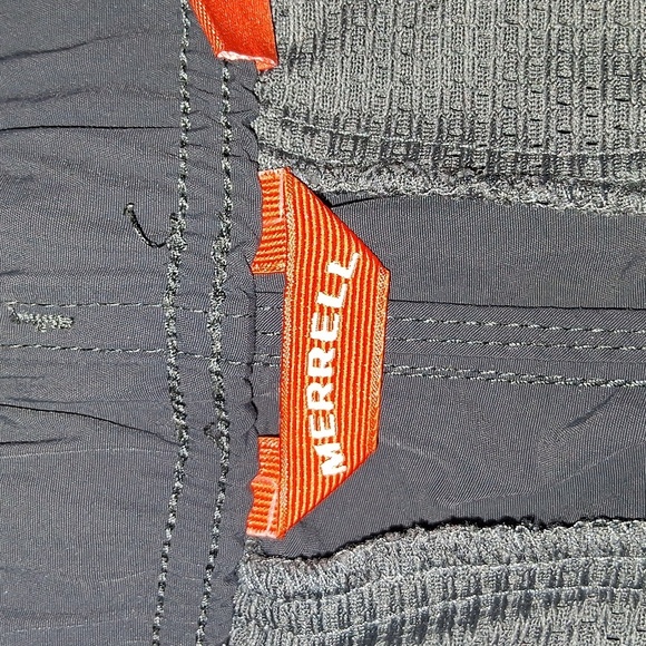 Merrell Charcoal Color Hiking Camping  Outdoor Shorts Size 15"/ L - Picture 4 of 6